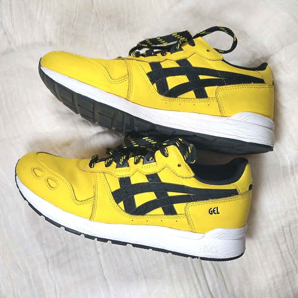 Asics Gel-Lyte Tai Chi Yellow Leather Sneakers 8